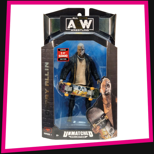 Darby Allin - 1 of 5000 Chase Edition AEW Unmatched Collection: Series 1 #07 Jazwares