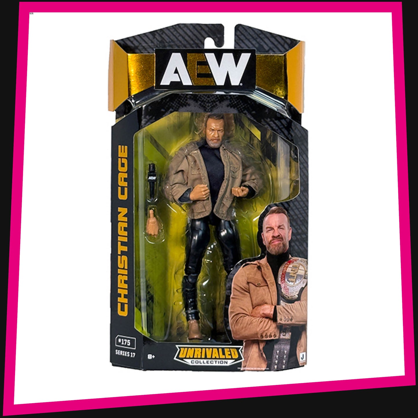 Christian Cage - AEW Unrivaled Collection: Series 17 #175 Jazwares *PRE-ORDER: ETA END APRIL