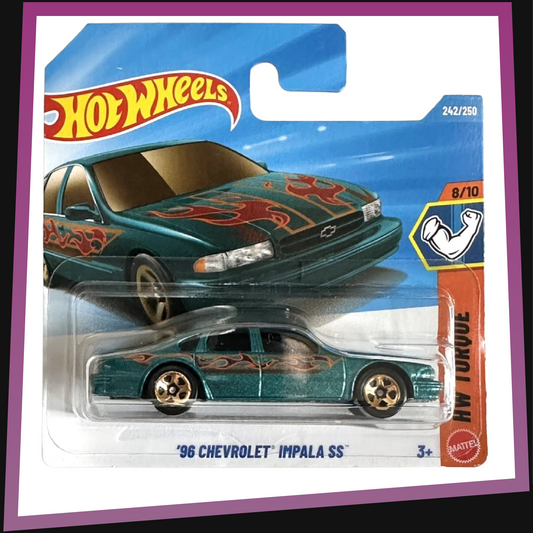 '96 Chevrolet Impala SS - 242/250 Hot Wheels 1:64 JJK62