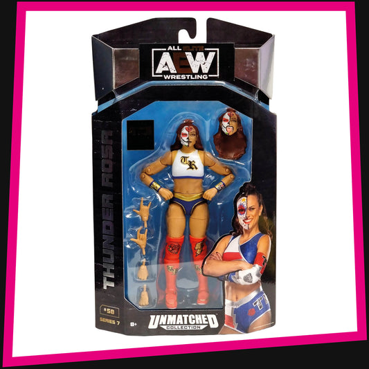 Thunder Rosa - 1 of 3000 Rare Edition AEW Unmatched Collection: Series 7 #58 Jazwares