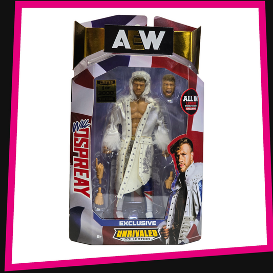 Will Ospreay - All In London Exclusive 1 of 3000 AEW Unrivaled Collection Jazwares