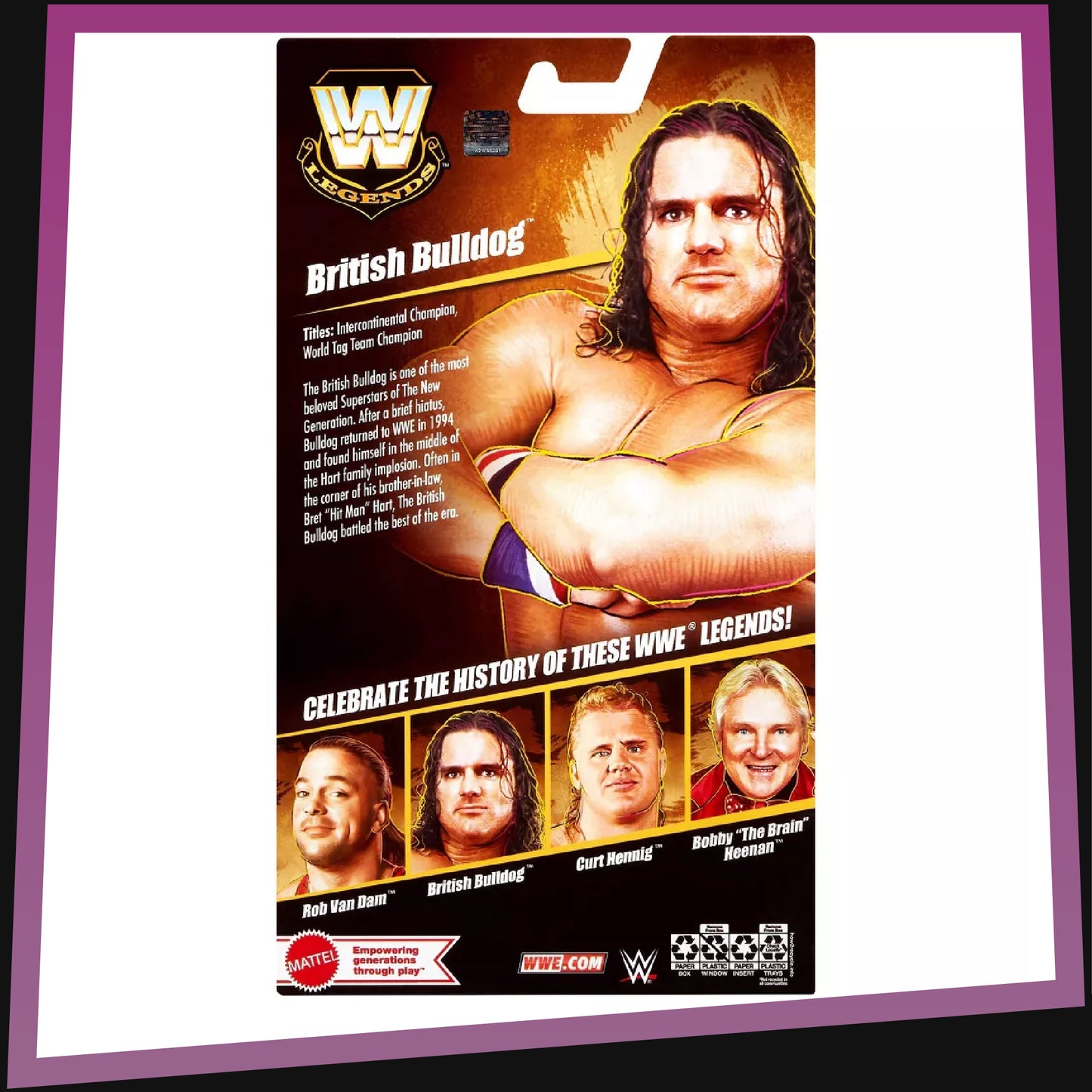 British Bulldog - WWE Legends Elite Collection Series 29 Target Exclusive WWE Mattel