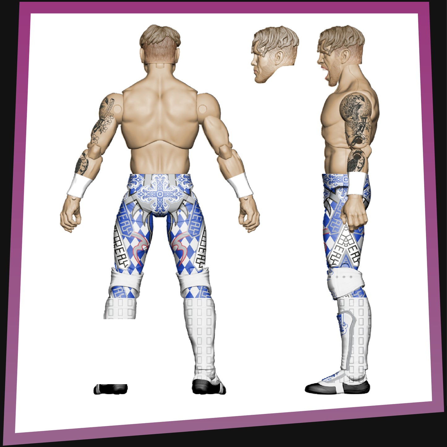 Will Ospreay (Purple & White) - AEW Ringside Exclusive Jazwares *ETA: DECEMBER*