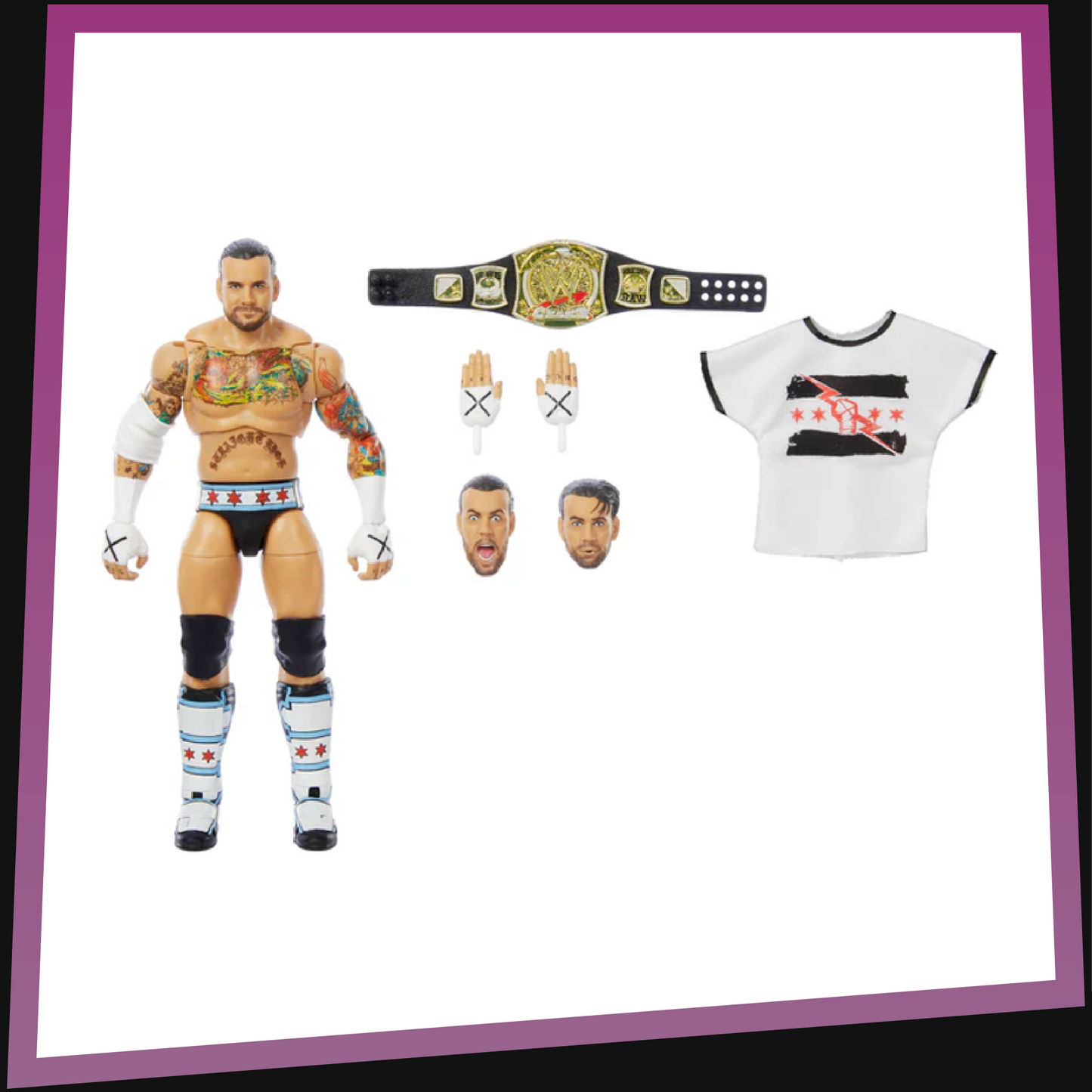 CM Punk (2011 MITB) - Ringside Collectibles Exclusive WWE Ultimate Edition Mattel