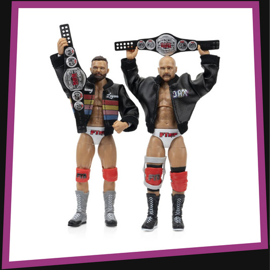 FTR Living Legends- 1 of 3000 Ring of Honor ROH Vault Exclusive AEW Jazwares