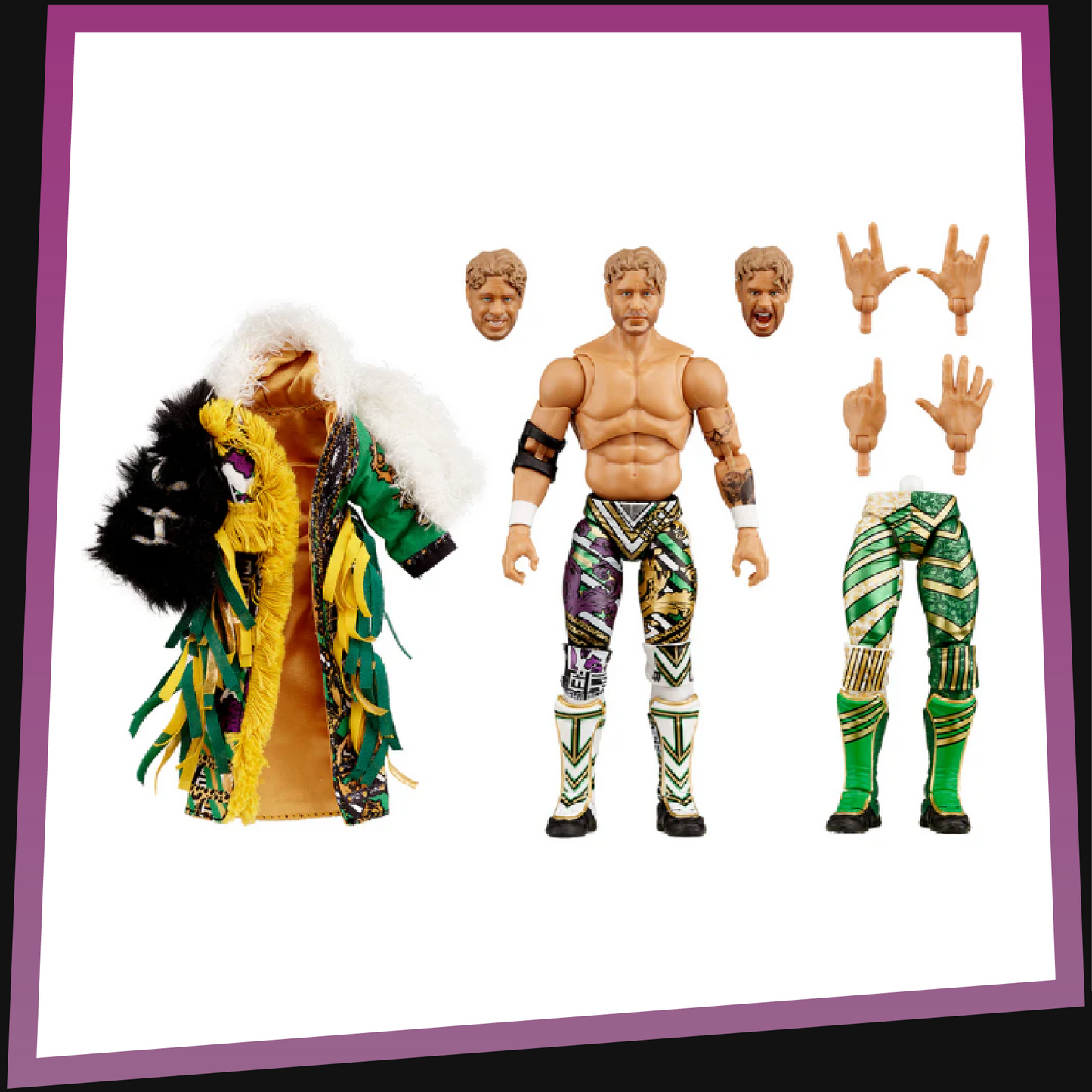 Will Ospreay (Green & Yellow) - AEW Supreme Collection: Series 7 #10 Ringside Exclusive Jazwares *BACK ORDER: ETA: MID DEC*