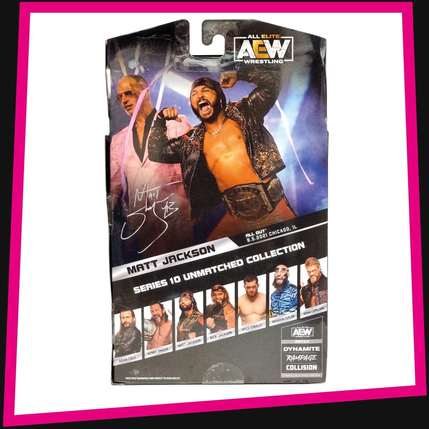 Matt Jackson - AEW Unmatched Collection: Series 10 #77 Jazwares