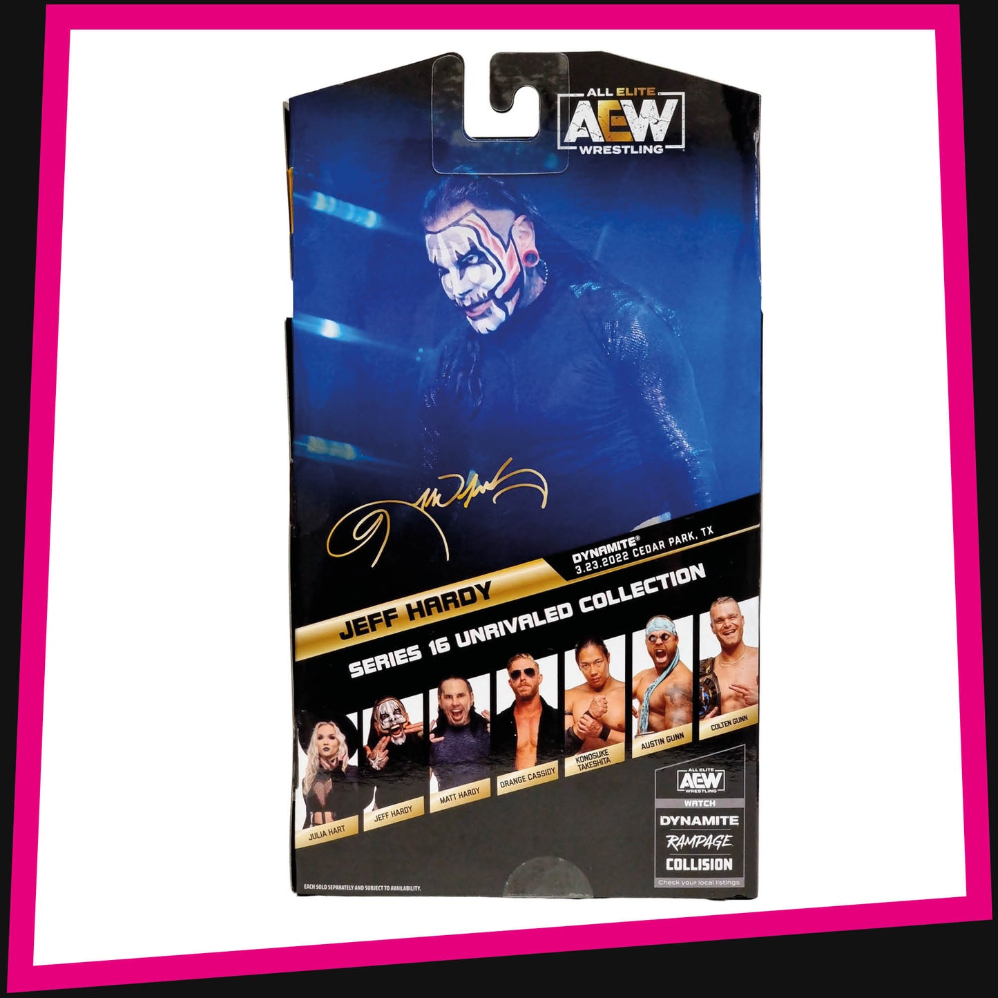 Jeff Hardy - AEW Unrivaled Collection: Series 16 #156 Jazwares