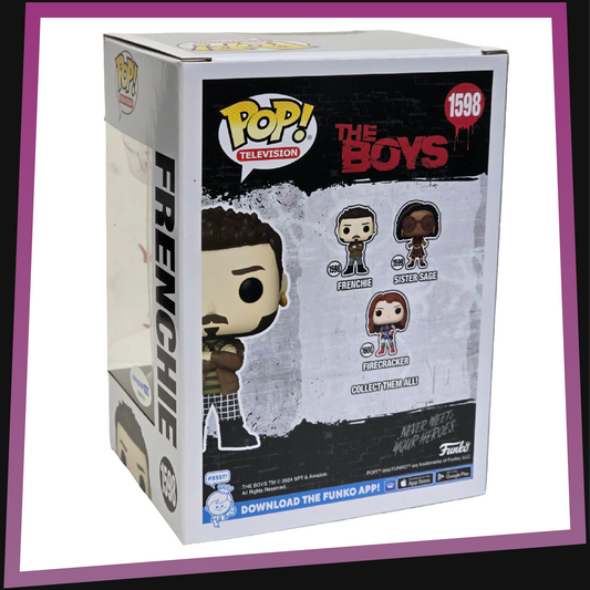 Frenchie signed by Tomer Capone- The Boys #1598 Funko POP! Television 3.75"