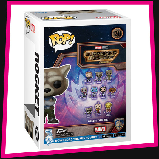Rocket - Guardians Of The Galaxy Vol.3 EXCLUSIVE SE #1211 Funko POP! Vinyl Marvel 3.75"