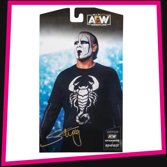 Sting - ShopAEW Exclusive 1 of 3000 AEW Unrivaled Collection Chase #10 Jazwares