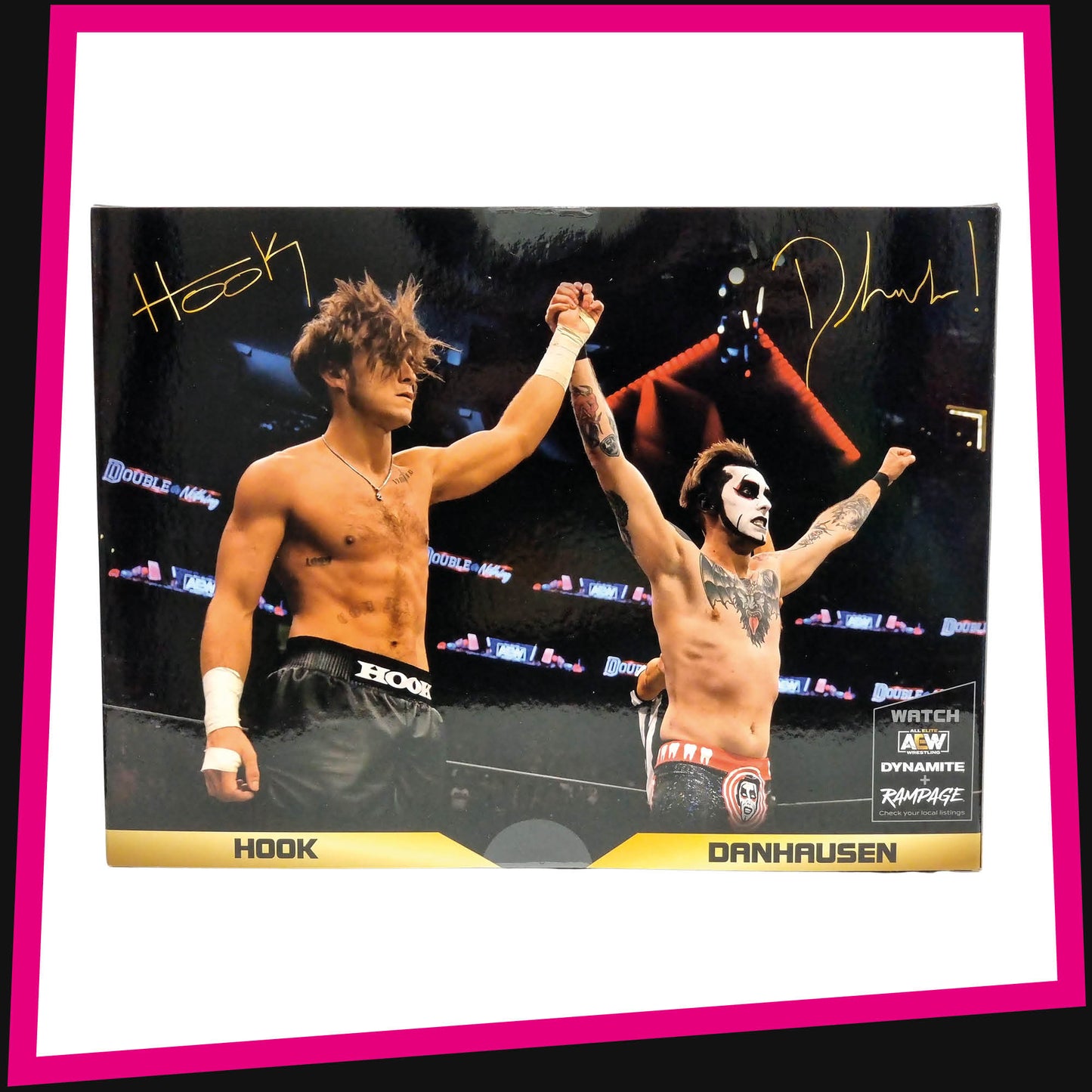 Hook + Danhausen - Tag Team Pack Amazon Exclusive AEW Unrivaled Collection Jazwares