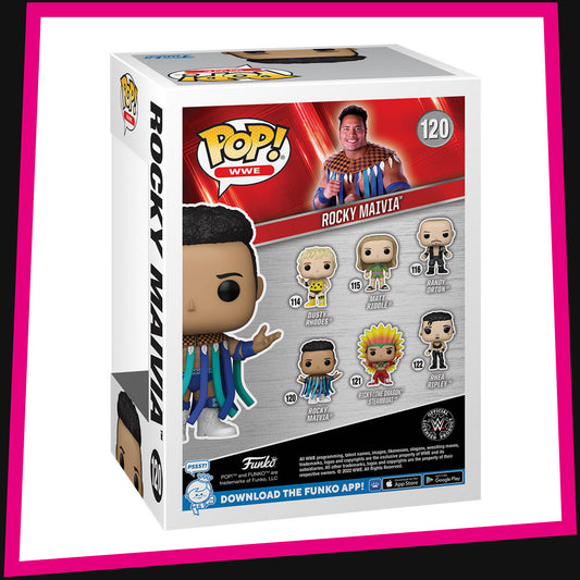 Rocky Maivia - WWE #120 Funko POP! 3.75"