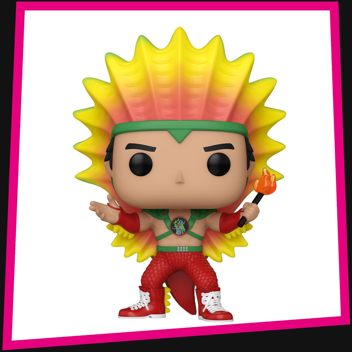 Ricky The Dragon Steamboat - WWE #121 Funko POP! 3.75"