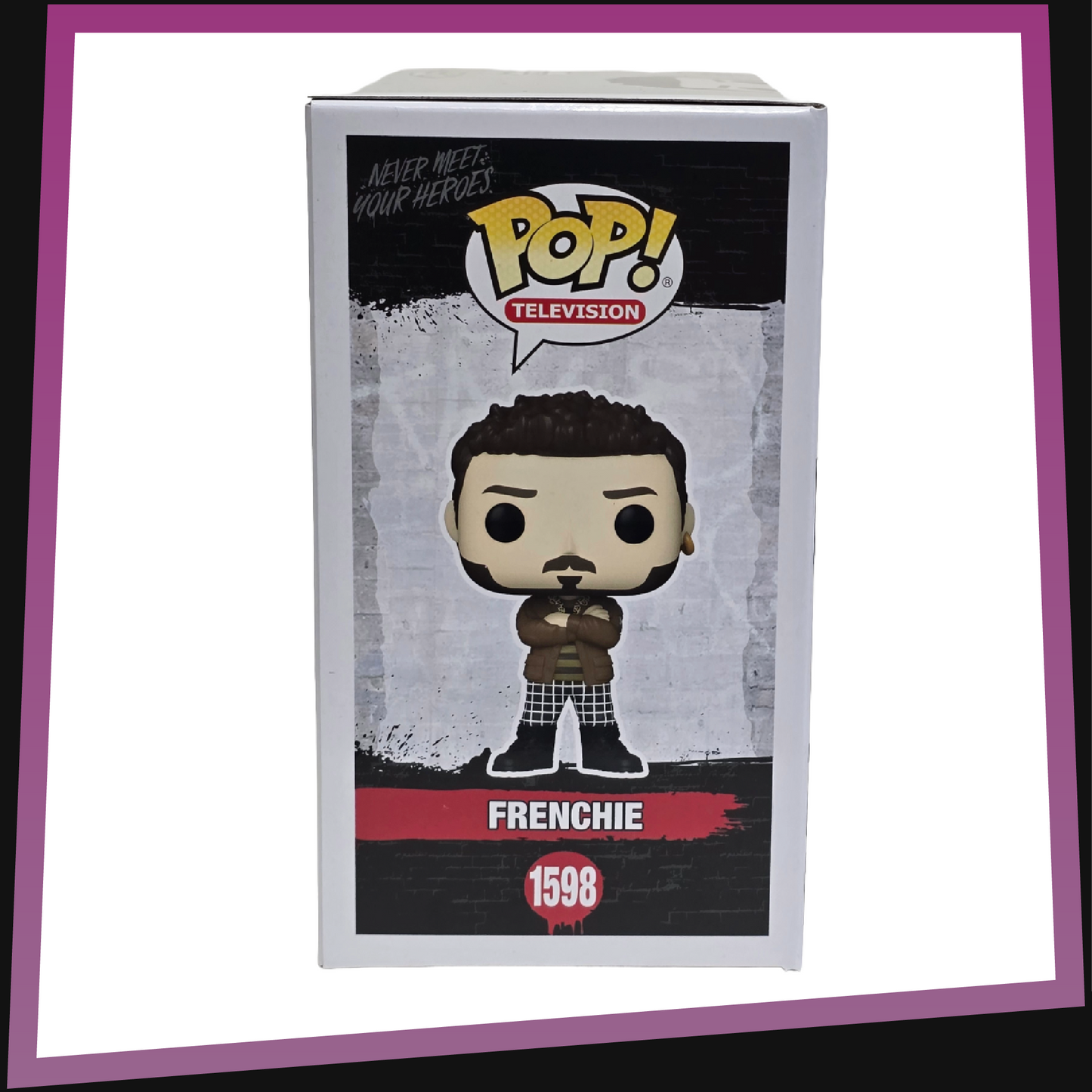 Frenchie signed by Tomer Capone- The Boys #1598 Funko POP! Television 3.75"