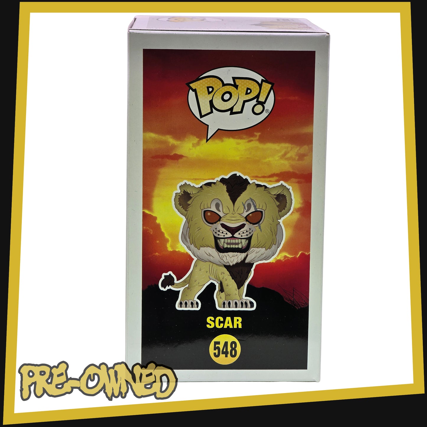 Scar - The Lion King #548 Funko POP! Disney Vinyl 3.75"