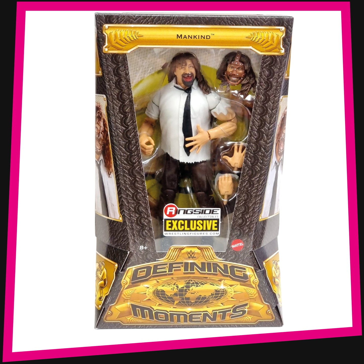 Mankind - Defining Moments Ringside Collectibles Exclusive WWE Mattel ETA:MID NOVEMBER