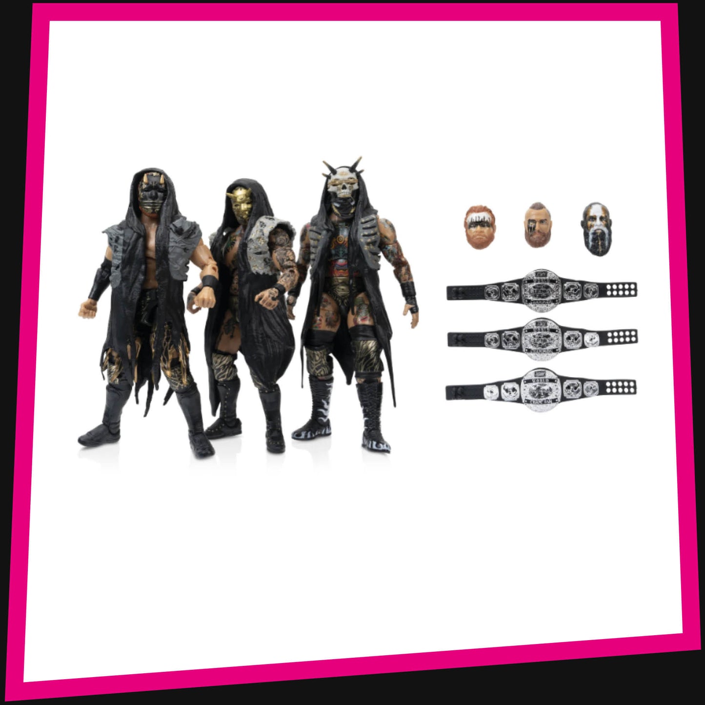 House of Black - 1/3000 AEW 3-Pack Vault Exclusive Jazwares