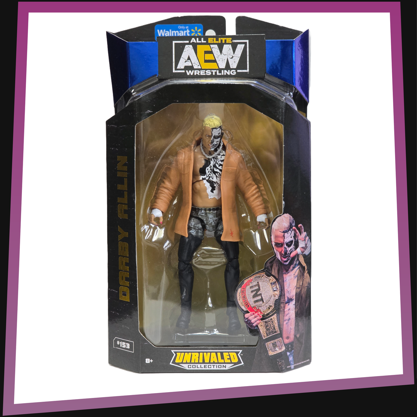 Darby Allin - Walmart Exclusive AEW Unrivaled Collection #153 Jazwares *BOX DAMAGE*