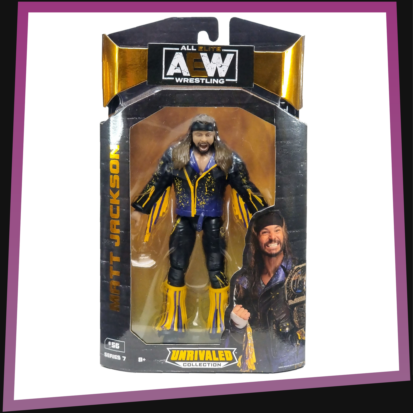 Matt Jackson - AEW Unrivaled Collection: Series 7 #56 Jazwares *BOX DAMAGE*