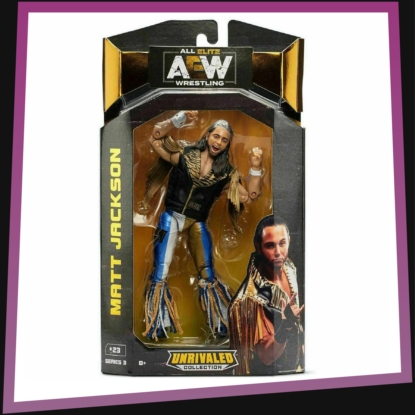 Matt Jackson - AEW Unrivaled Collection: Series 3 #23 Jazwares