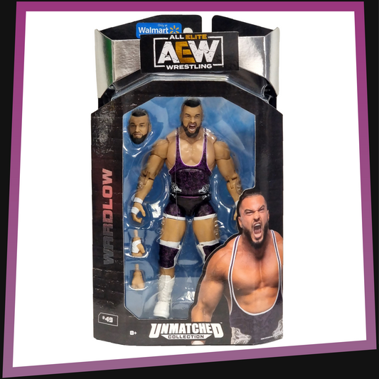 Wardlow - Walmart Exclusive AEW Unmatched Collection #49 Jazwares *BOX DAMAGE*