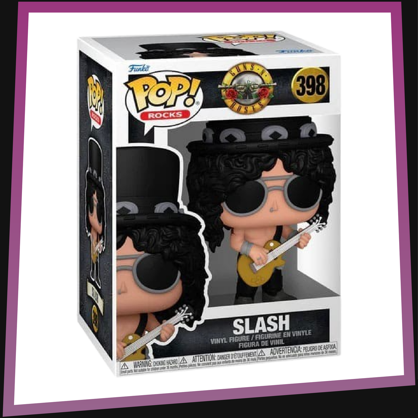 Slash (1980s) - Guns N' Roses #398 Funko POP! Rocks 3.75"