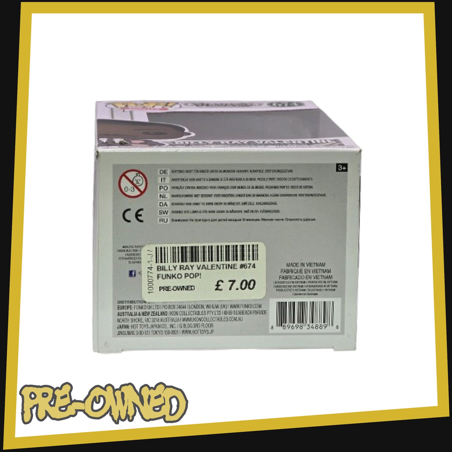 Billy Ray Valentine - Trading Places #674 Funko POP! Movies Vinyl 3.75"