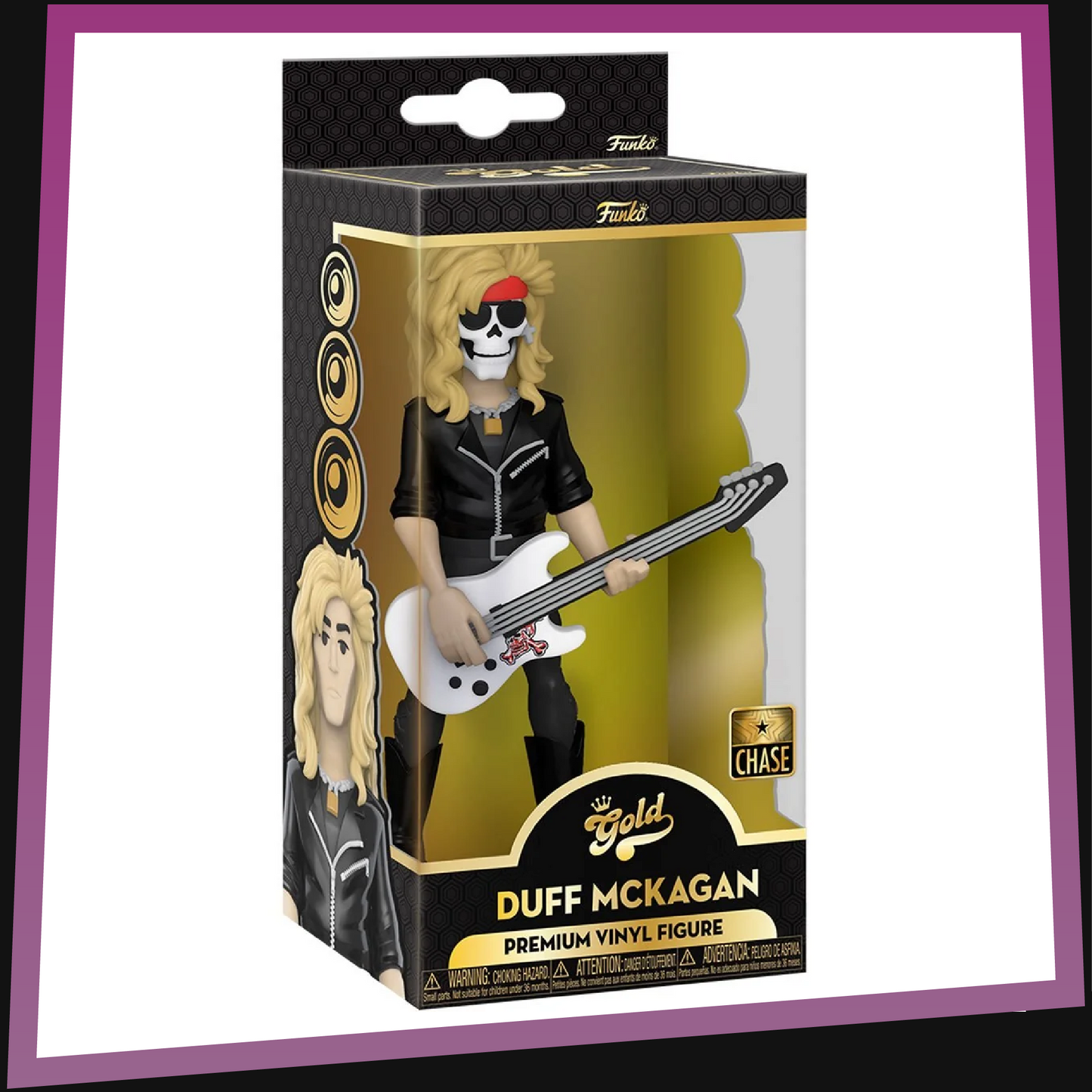 Duff McKagan (Chase Edition) - Guns N' Roses Funko Vinyl Gold 13cm