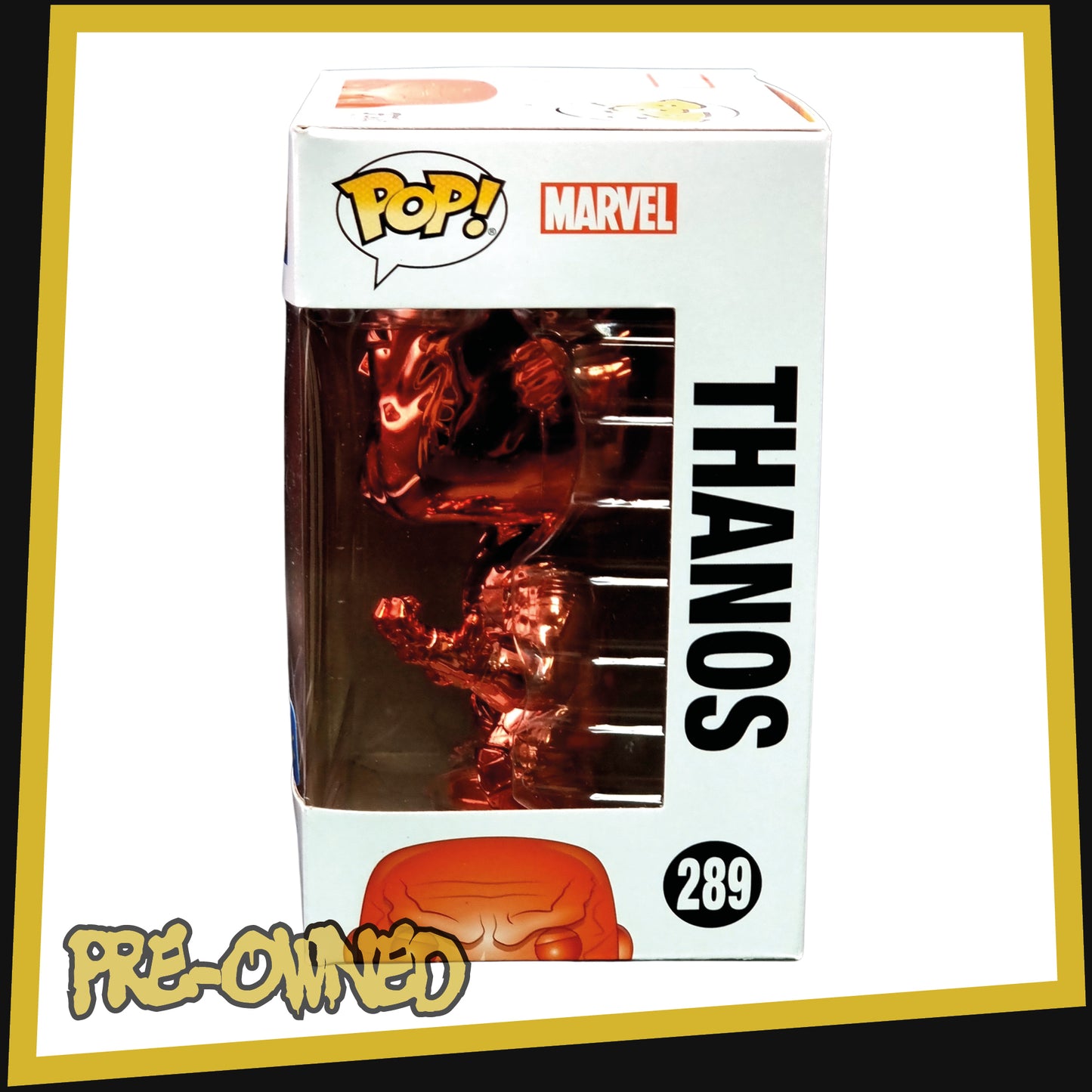 Thanos - Marvel Avengers: Infinity War Red Chrome Walmart Exclusive #289 Funko POP! 3.75"