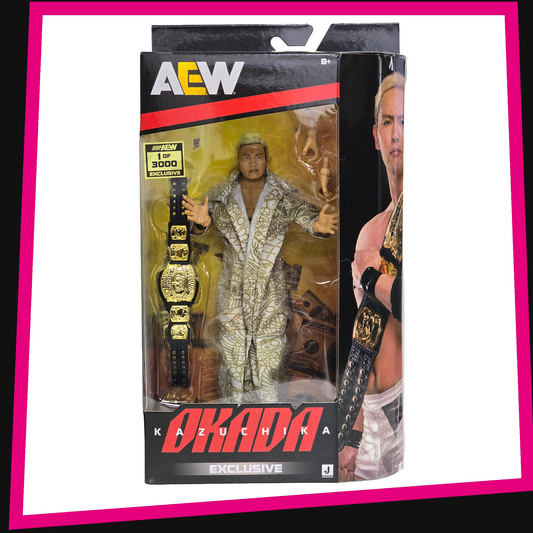 Kazuchika Okada - ShopAEW 1 of 3000 AEW Unrivaled Collection #12 Jazwares