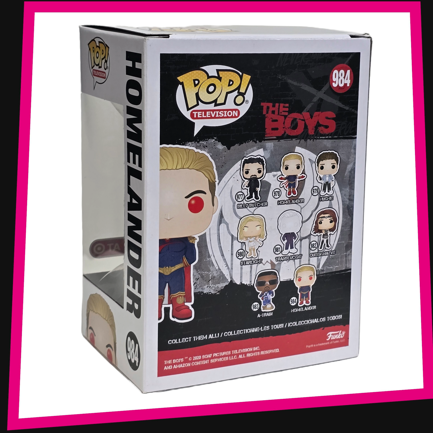 Homelander - The Boys #984 TARGET Exclusive Funko POP! Television 3.75"