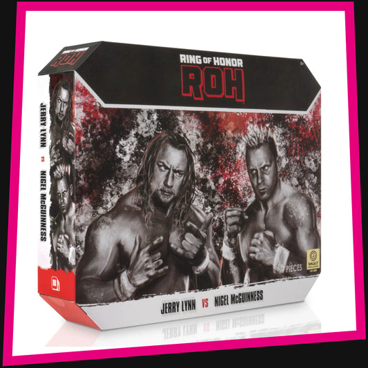 Nigel McGuinness vs. Jerry Lynn - 1/4000 ROH Ring of Honor Vault Exclusive Jazwares