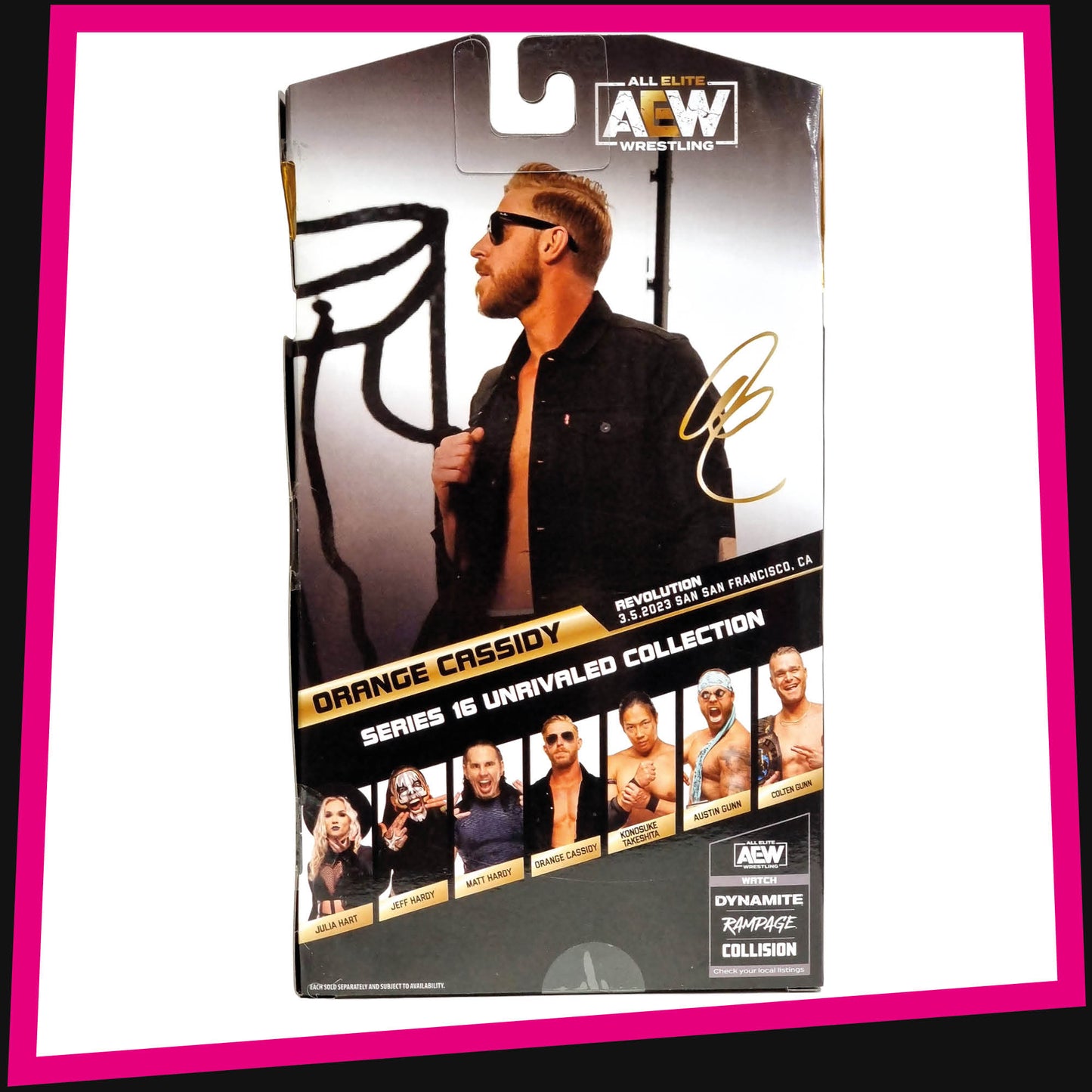 Orange Cassidy - AEW Unrivaled Collection: Series 16 #155 Jazwares