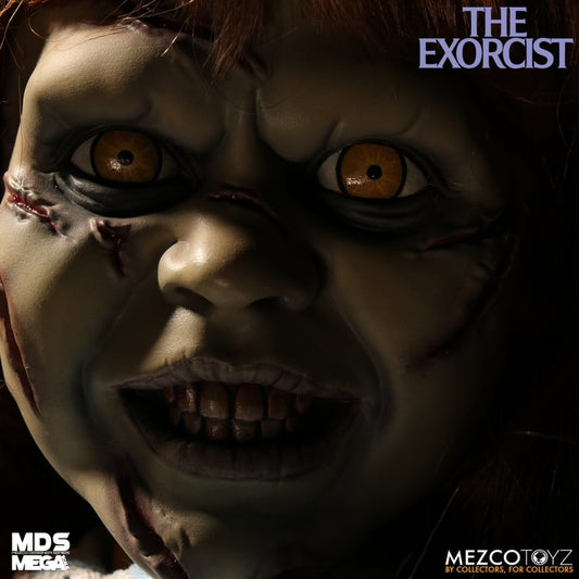 Regan - The Exorcist Mezco MDS Designer Series Mega Scale Talking Doll 15"