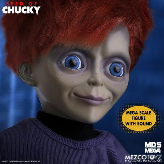 Glen - Seed Of Chucky Mezco Designer Series Mega Scale Talking Doll 15"