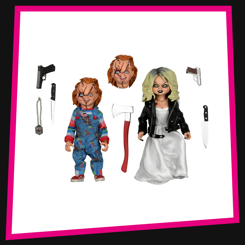 Neca ultimate bride of deals chucky 2 pack