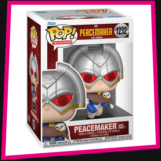 Peacemaker W/ Eagly - Peacemaker - The Series #1232 Funko POP! Television 3.75"