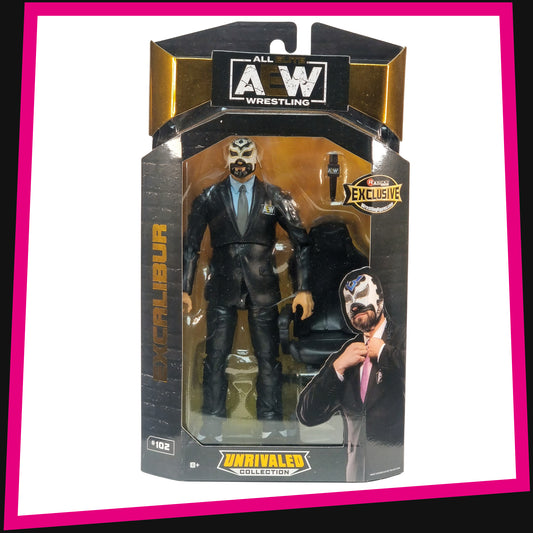 Excalibur - Ringside Collectibles Exclusive AEW Unrivaled Collection #102 Jazwares