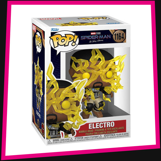 Electro - Spider-Man No Way Home #1164 Funko POP! Vinyl Marvel 3.75"