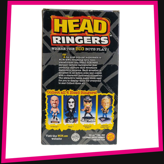 Hollywood Hulk Hogan WCW/NWO Head Ringers by Toy Biz 1999 Retro