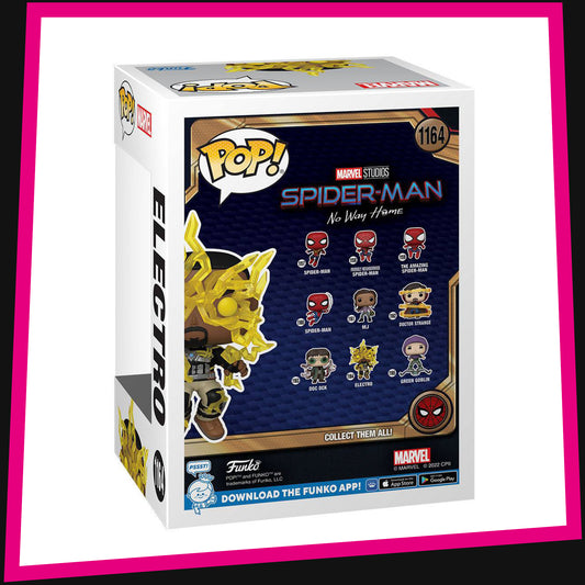 Electro - Spider-Man No Way Home #1164 Funko POP! Vinyl Marvel 3.75"