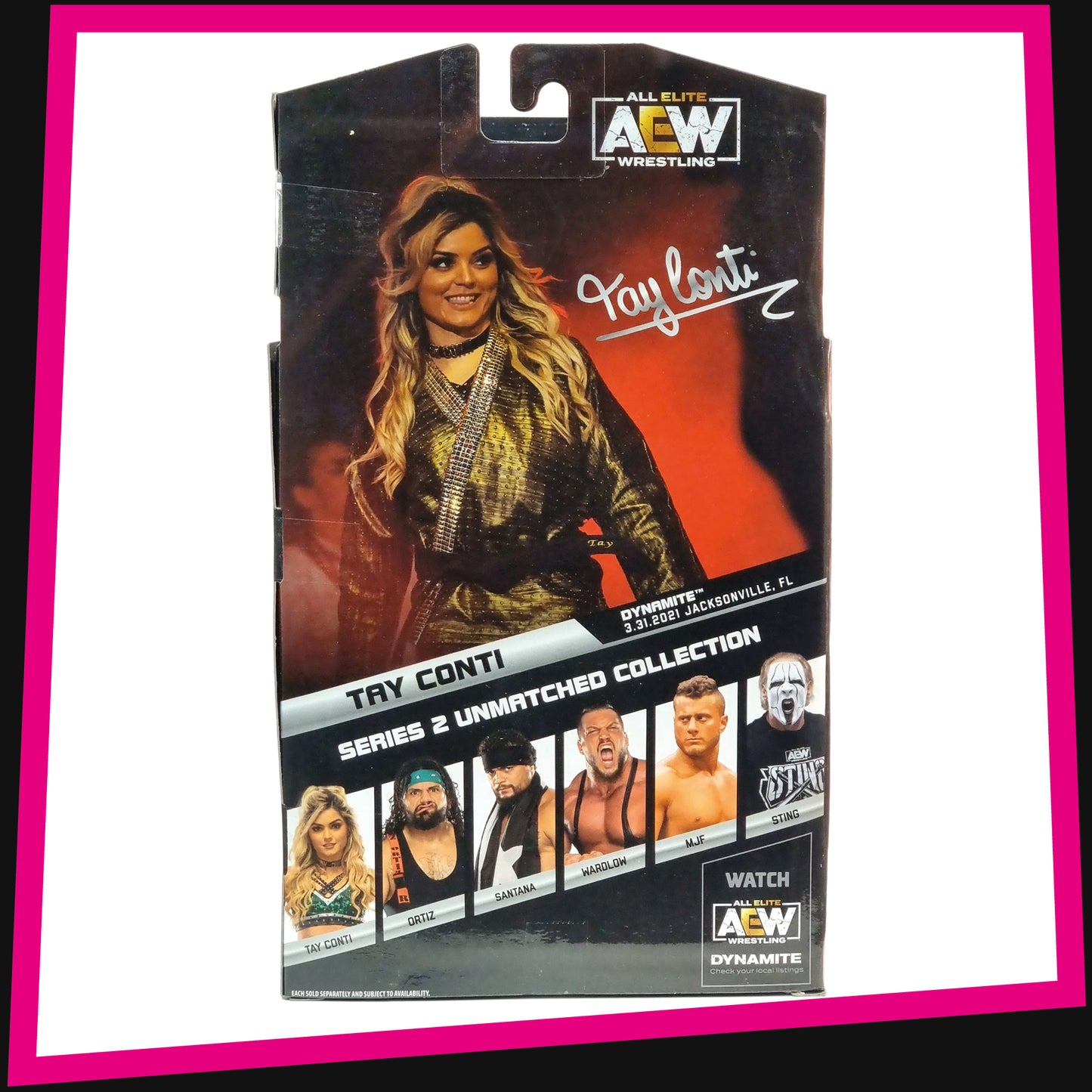 Tay Conti - AEW Unmatched: Collection Series 2 #13 Jazwares