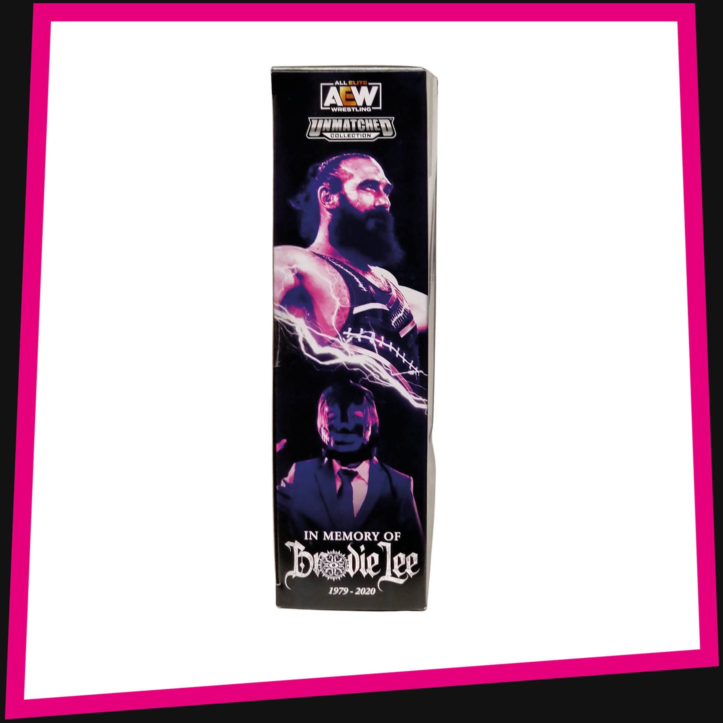 Brodie Lee + Negative 1 Set - Ringside Collectibles Exclusive AEW Unmatched Collection Jazwares