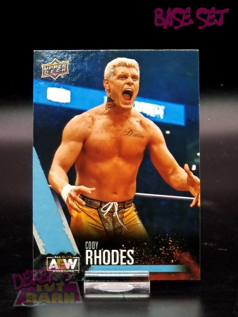 Aew Upper Deck 1St Edition 2021 Base Set Single Card #01 Cody Rhodes