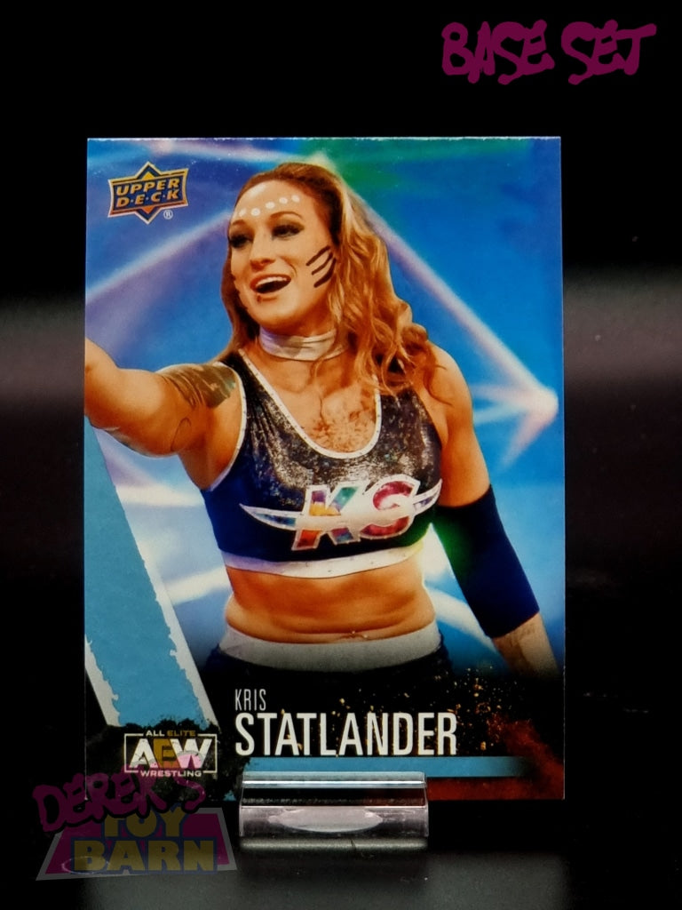 Aew Upper Deck 1St Edition 2021 Base Set Single Card #02 Kris Statlander