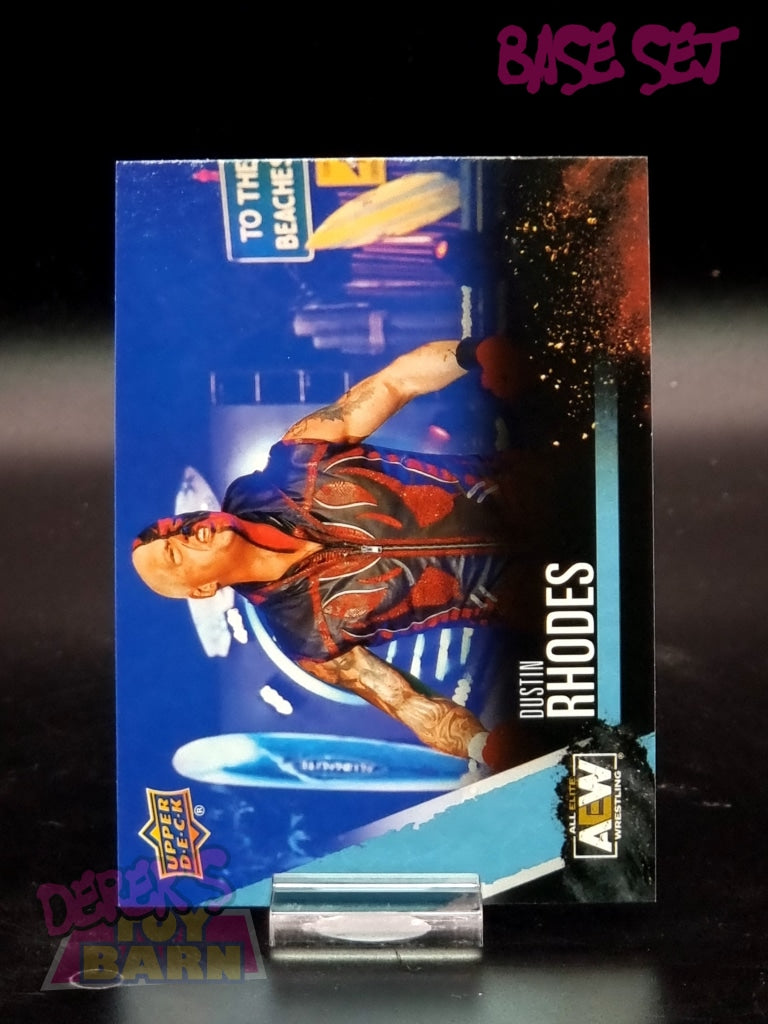 Aew Upper Deck 1St Edition 2021 Base Set Single Card #04 Dustin Rhodes
