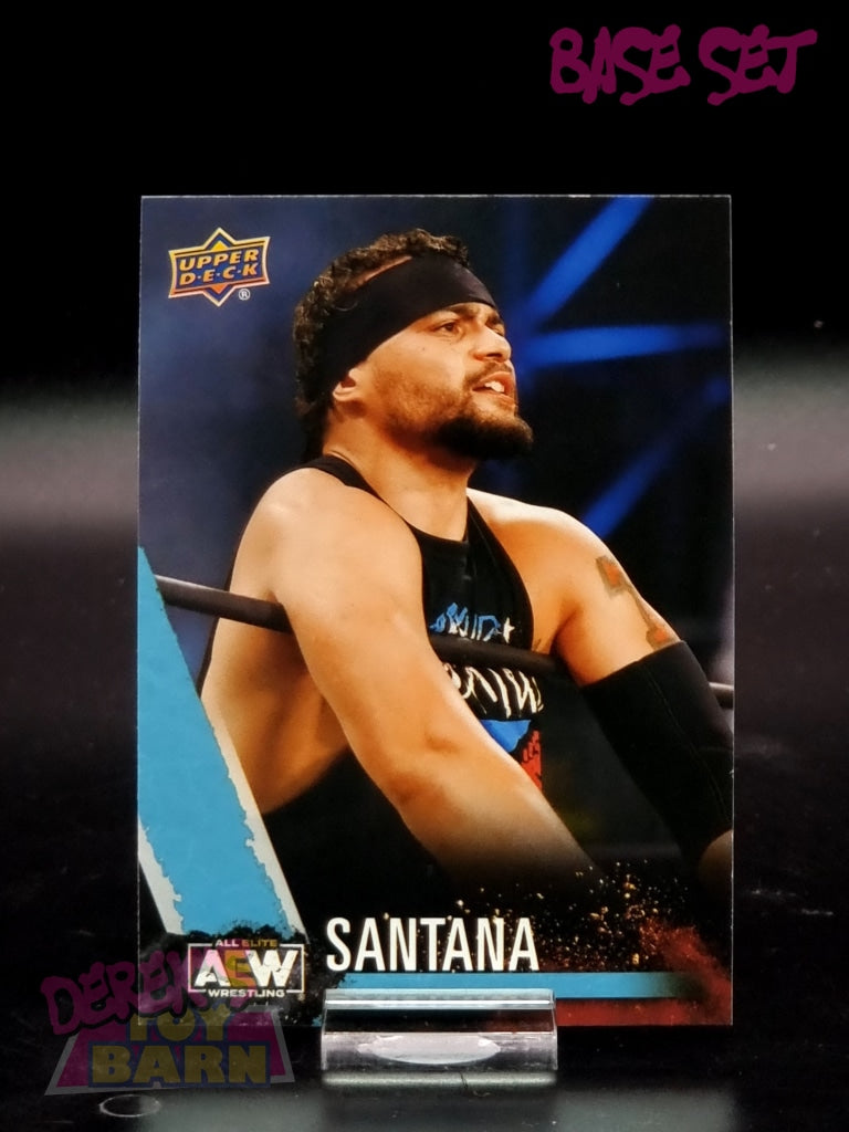 Aew Upper Deck 1St Edition 2021 Base Set Single Card #52 Santana