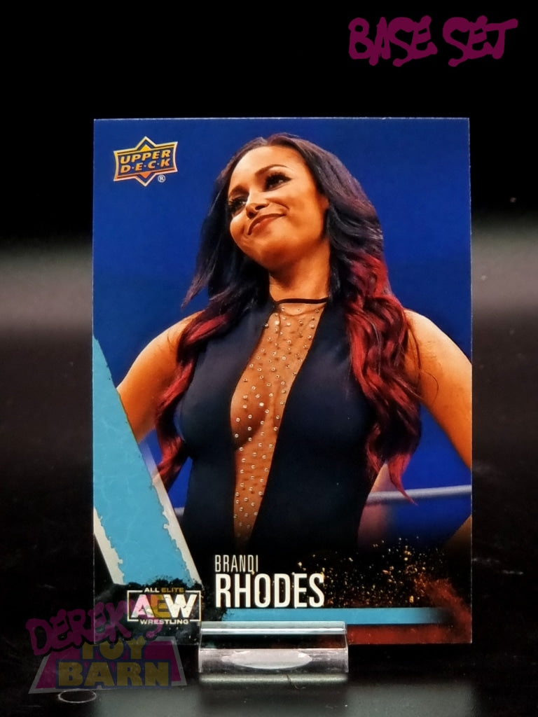 Aew Upper Deck 1St Edition 2021 Base Set Single Card #53 Brandi Rhodes