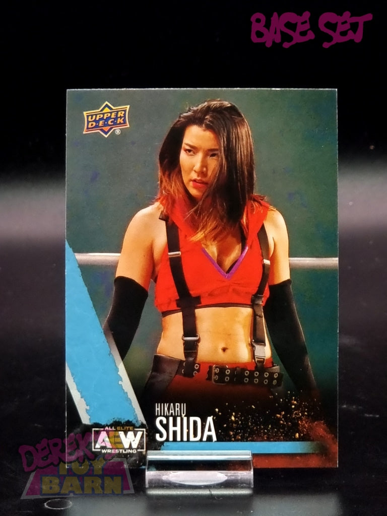 Aew Upper Deck 1St Edition 2021 Base Set Single Card #55 Hikaru Shida